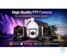 Top PTZ Cameras for Live Stream and Security Camera Streampurple