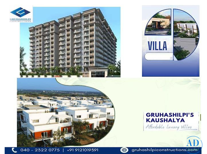 Looking Villas for Sale Near Medchal Luxury & Affordable Homes