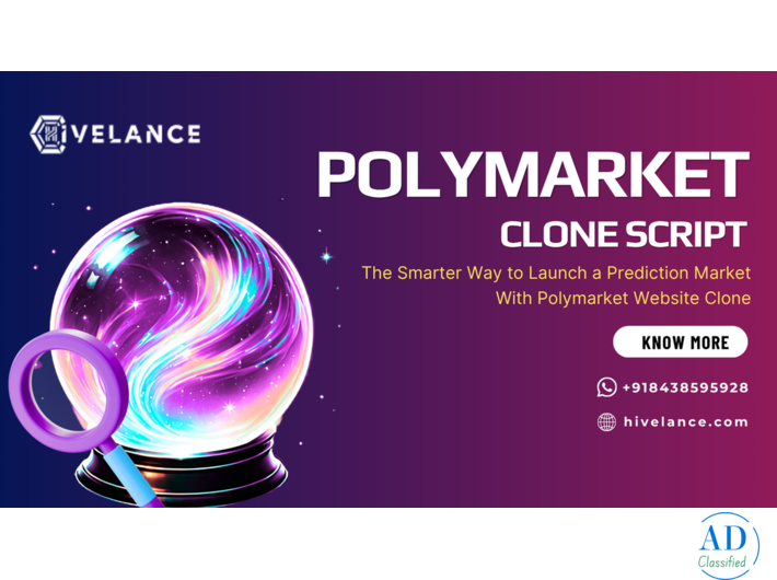 Build Your Polymarket Website Clone Script at Low Cost
