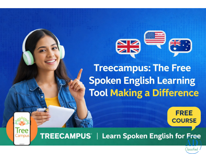 Treecampus Free English Learning App