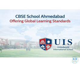 CBSE School Ahmedabad Offering Global Learning Standards