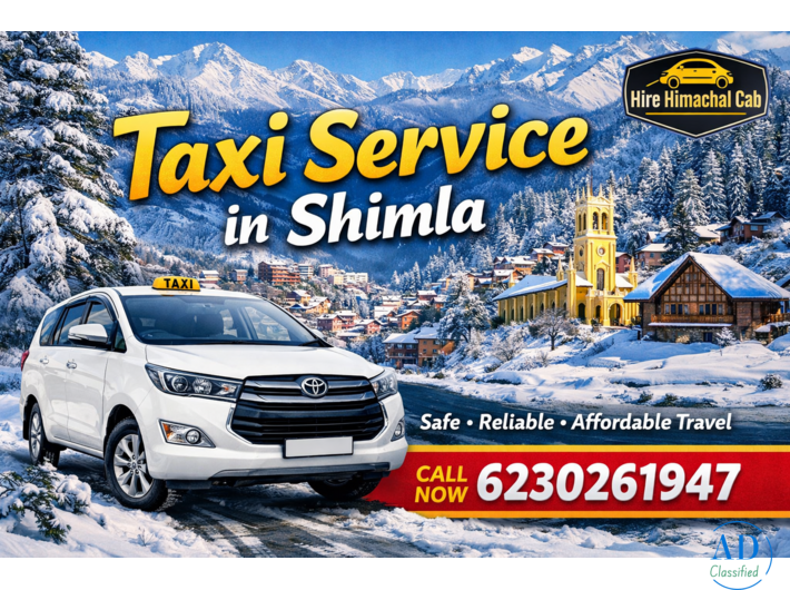 Affordable Taxi Service in Shimla – Book Now