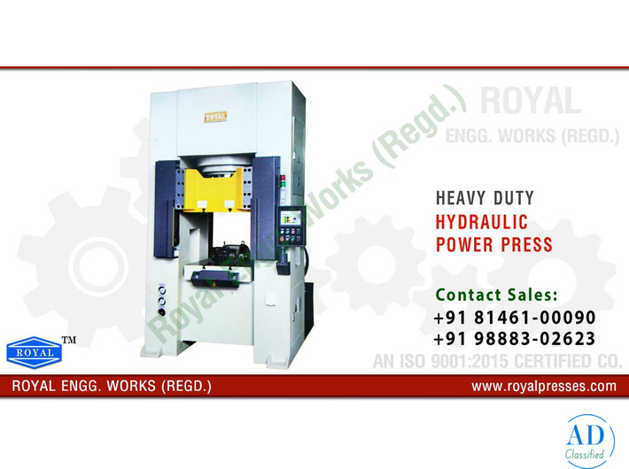 Power Press, Hydraulic Power Press