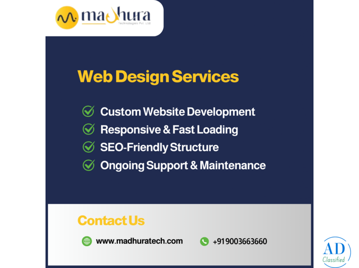 Website Redesign Services – Madhura Technologies Coimbatore