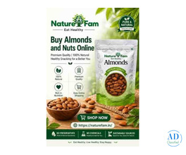 Buy Almond Nuts Online from Naturefam � Fresh, Crunchy & Premium Quality