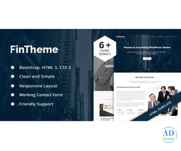 Fintheme - Finance & Consultancy HTML5 Template