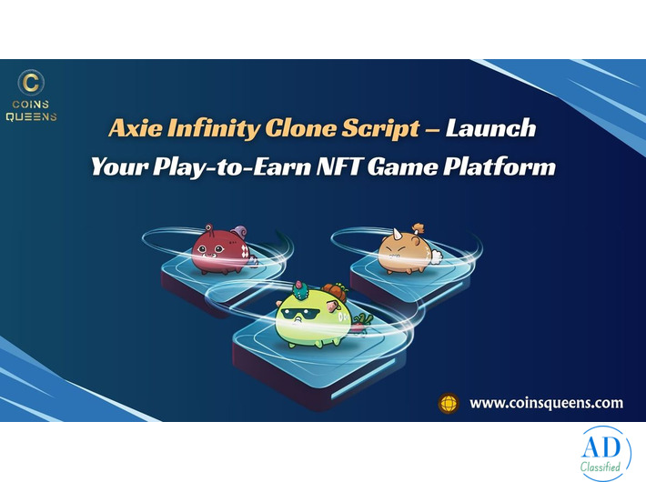 Axie Infinity Clone Script – Launch Your Play-to-Earn NFT Game Platform