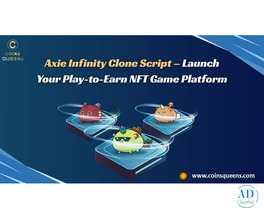 Axie Infinity Clone Script � Launch Your Play-to-Earn NFT Game Platform