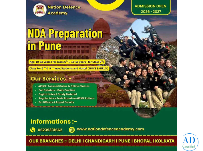 NDA Exam Preparation in Pune with Proven Results