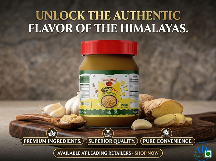 Best Ginger Garlic Paste for Cooking – Fresh, Natural & Flavorful