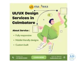 User-Centric Solutions from UI/UX Design Services Madhura Technologies Coimbatore