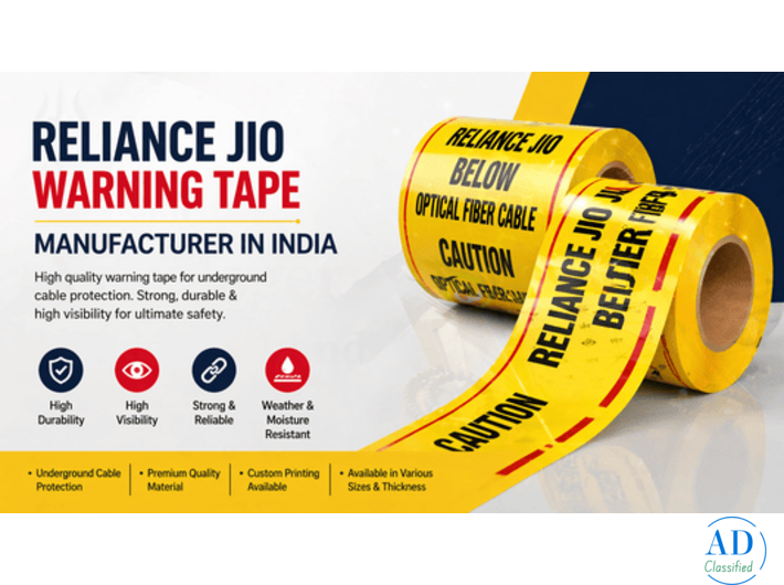 Reliance Jio Warning Tape Manufacturer in India