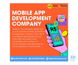 Responsive Mobile App Development Company in Coimbatore | Madhura Technologies