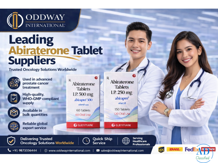 Reliable Abiraterone Acetate Supplier in the Philippines - Oddway