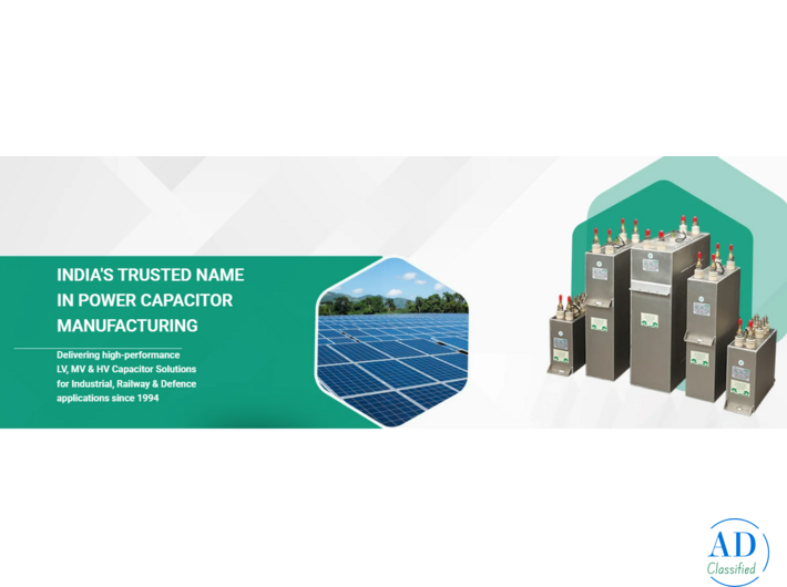 Leading Power Capacitor Manufacturer India | Magnewin Energy
