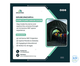 Dome Planetarium for Schools and Events – Immersive Space Experience