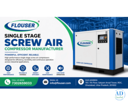 Single Stage Screw Air Compressor Manufacturer