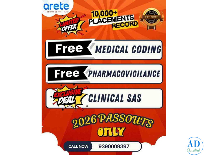 Free Medical Coding & Pharmacovigilance Training – Limited Seats