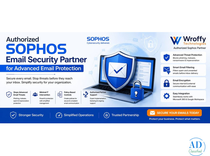 Authorized Sophos Email Security Partner for Advanced Email Protection