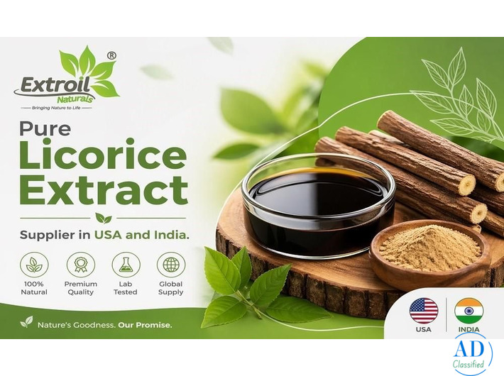Pure Licorice Extract Supplier in USA and India