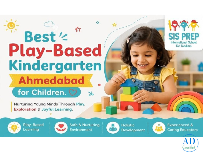 Best Play-Based Kindergarten Ahmedabad for Children