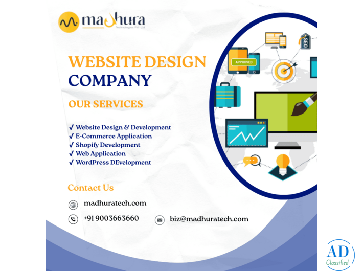 Fast & Secure website design company – Madhura Technologies, Coimbatore