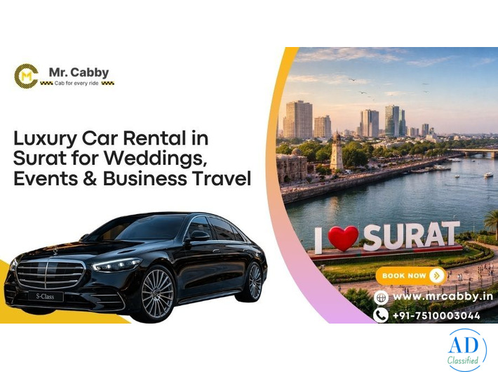 Luxury Car Rental in Surat | Luxury Car Hire in Surat