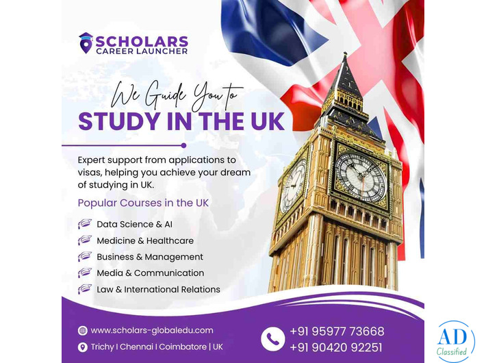 Start Your Study in UK Journey Today