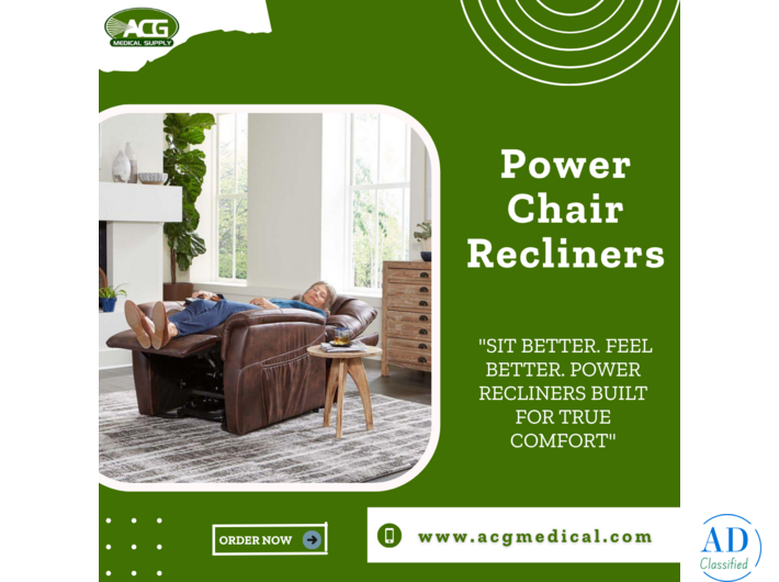 Power Lift Recliner Chairs for Comfort & Support