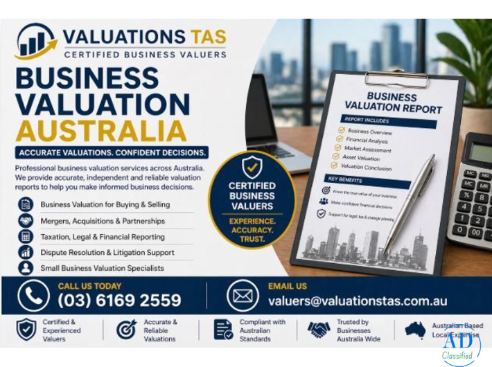 Business Valuation Australia | Certified Business Valuers & Appraisal Experts