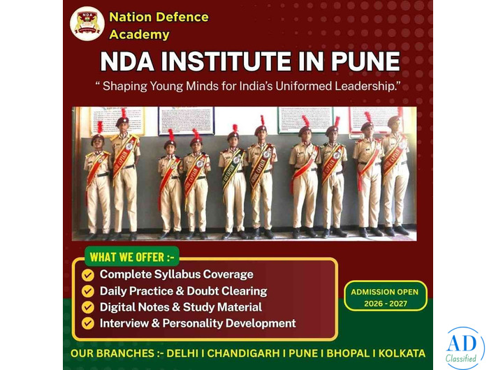 Pune's Leading NDA Institute – Nation Defence Academy