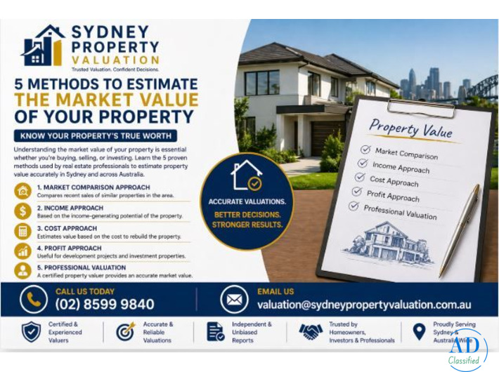 5 Methods to Estimate Market Value of Property | Sydney Property Guide