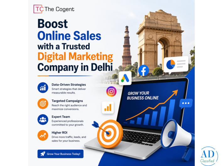 Boost Online Sales with a Trusted Digital Marketing Company in Delhi