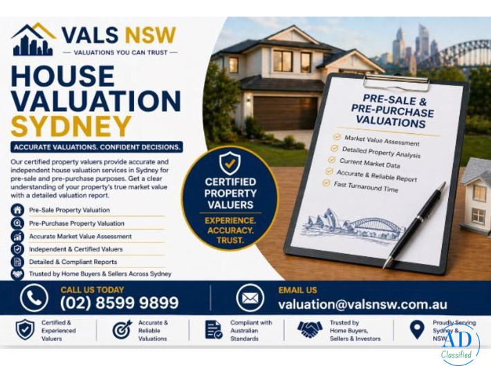 House Valuation Sydney | Pre-Sale & Pre-Purchase Property Valuers