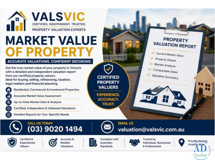 Market Value of Property VIC | Accurate Property Valuation Experts
