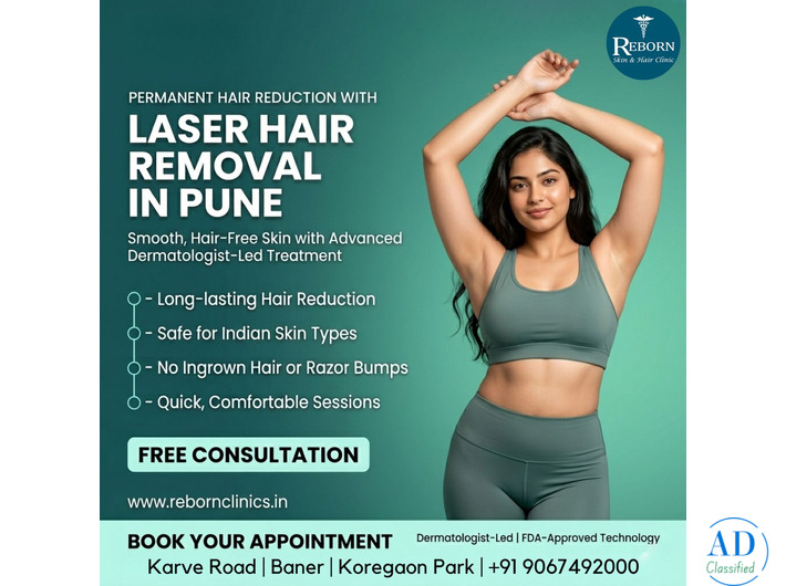 Laser Hair Removal Services in Pune