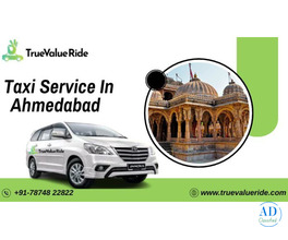 Cab Booking in Ahmedabad - True Value Ride