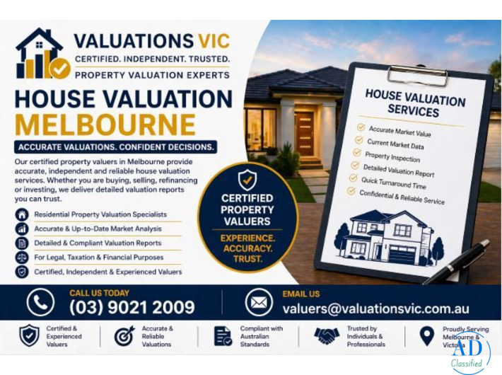 House Valuation Melbourne | Certified Property Valuers Victoria