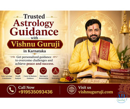 Trusted Astrology Guidance with Vishnu Guruji in Karnataka