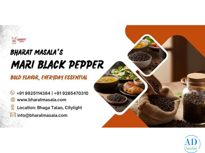 Mari (Black Pepper) – Bold Flavor & Essential Everyday Spice