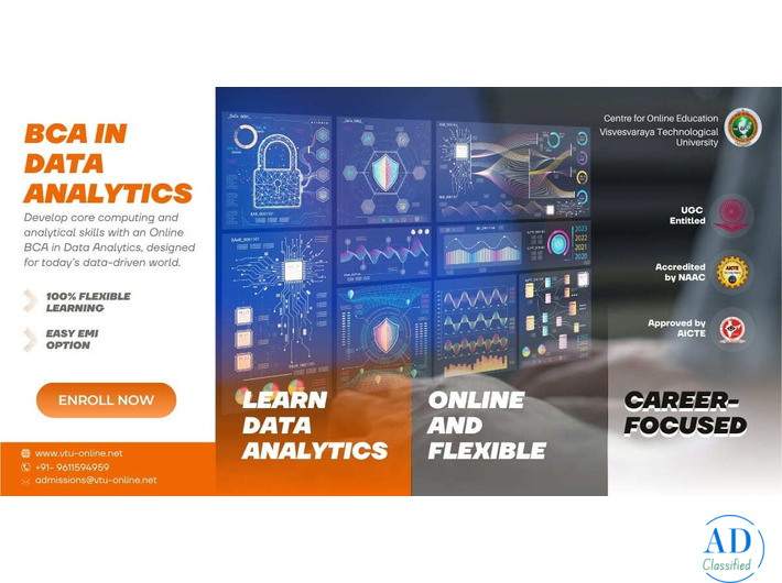 🎓 Online BCA in Data Analytics – VTU