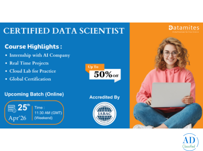 DataMites Top Data Science Courses in Jalandhar