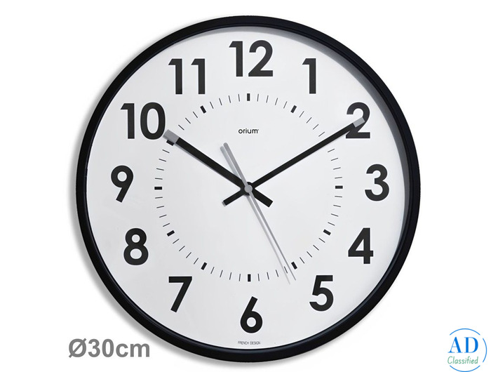 Shop Orium Analogue Wall Clock | Clear Timekeeping | digital wall clock | EnrgTech