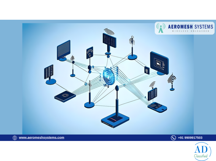 Wireless Mesh Network to Address Connectivity Gaps in Industrial Operations
