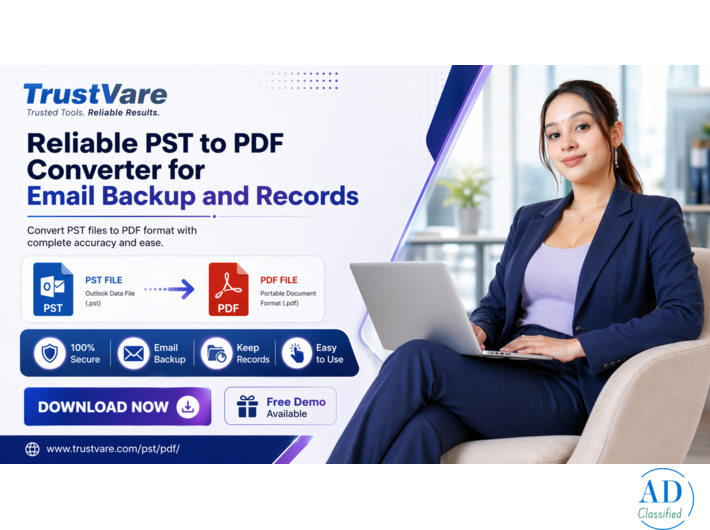 Reliable PST to PDF Converter for Email Backup and Records