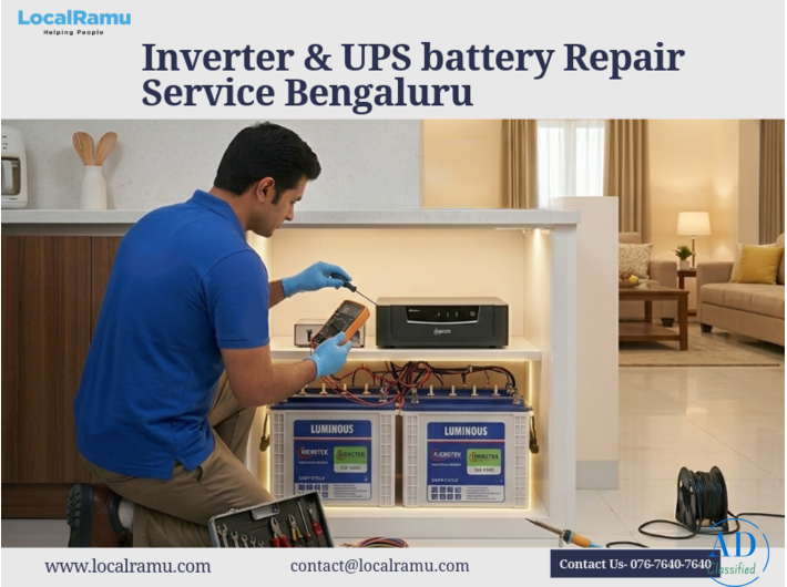 Smartest UPS Repair and Service in Bengaluru by LocalRamu