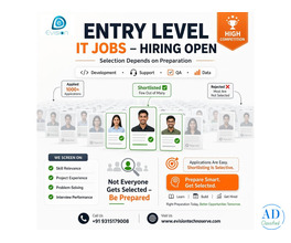 Entry-Level IT Jobs – Hiring Open - Skill Relevance - Evision Technoserve