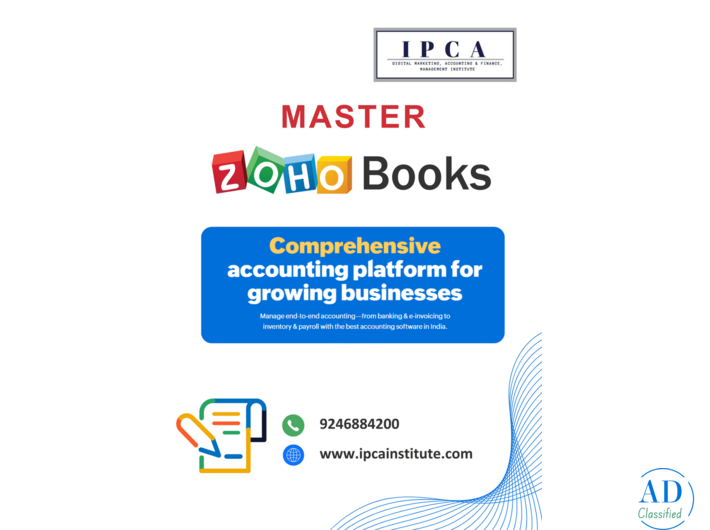 Book-Keeping & Zoho Books Training
