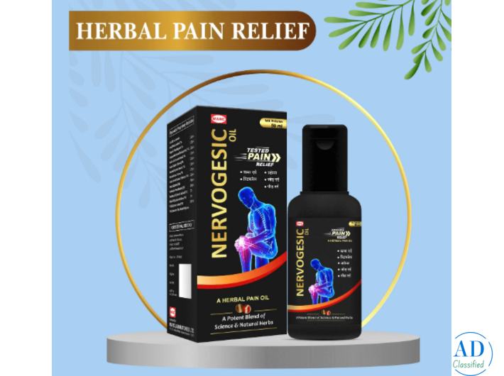 Nervogesic Oil Uses & Benefits | Buy Muscle Pain Relief Oil Ayurvedic