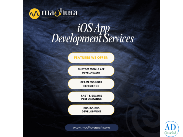 iOS App Development Services with Expert Team | Coimbatore – Madhura Technologies